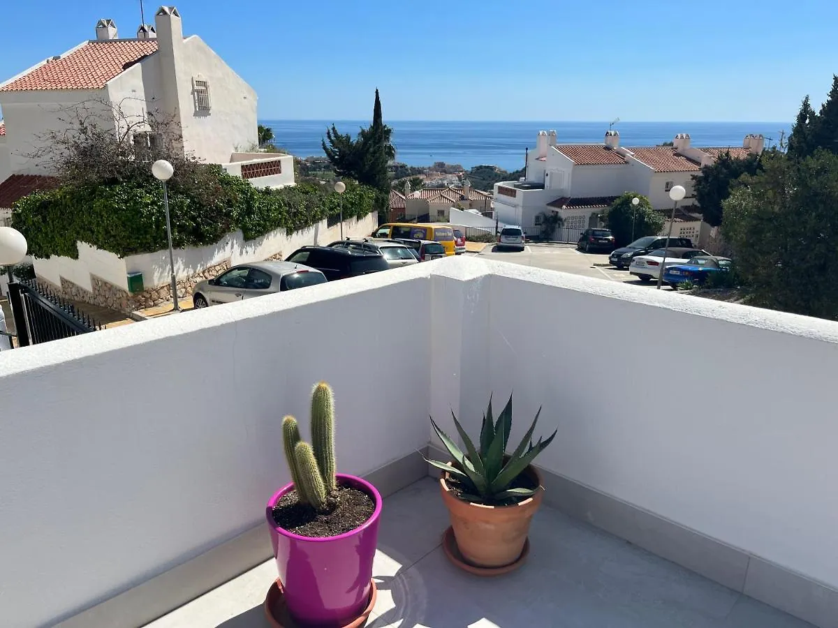 A Terrace With Sea View, 2 Bedrooms Apartment In Benalmádena Spanje